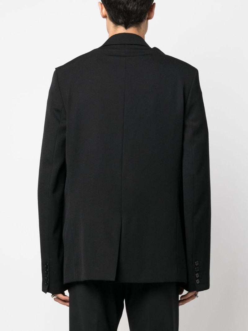single-breasted virgin-wool blazer 4