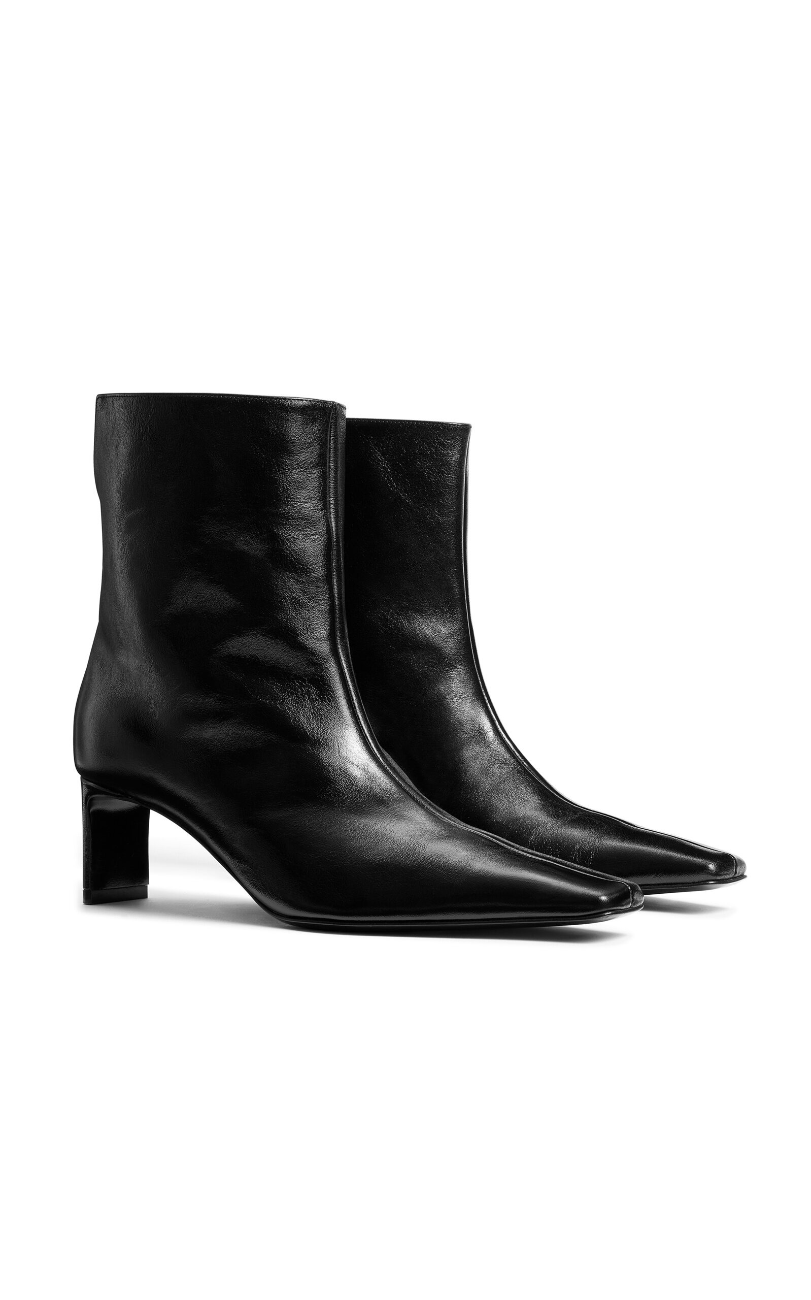 Ona Leather Ankle Boots black - 6