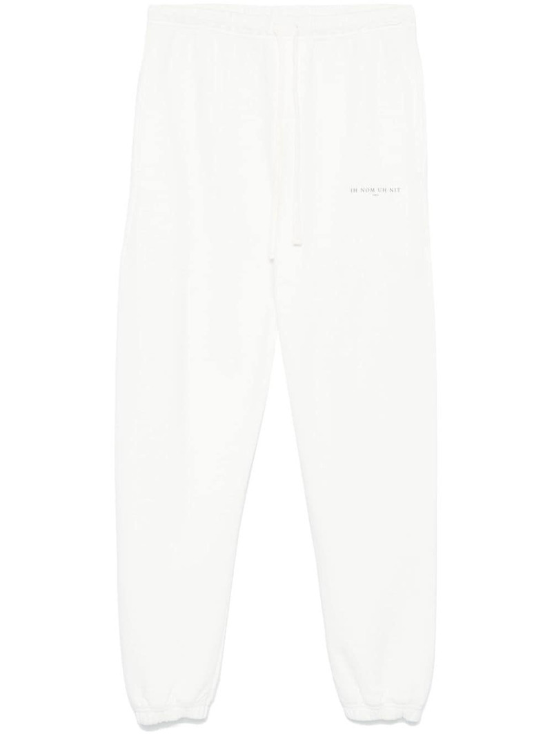 logo-print track pants 1