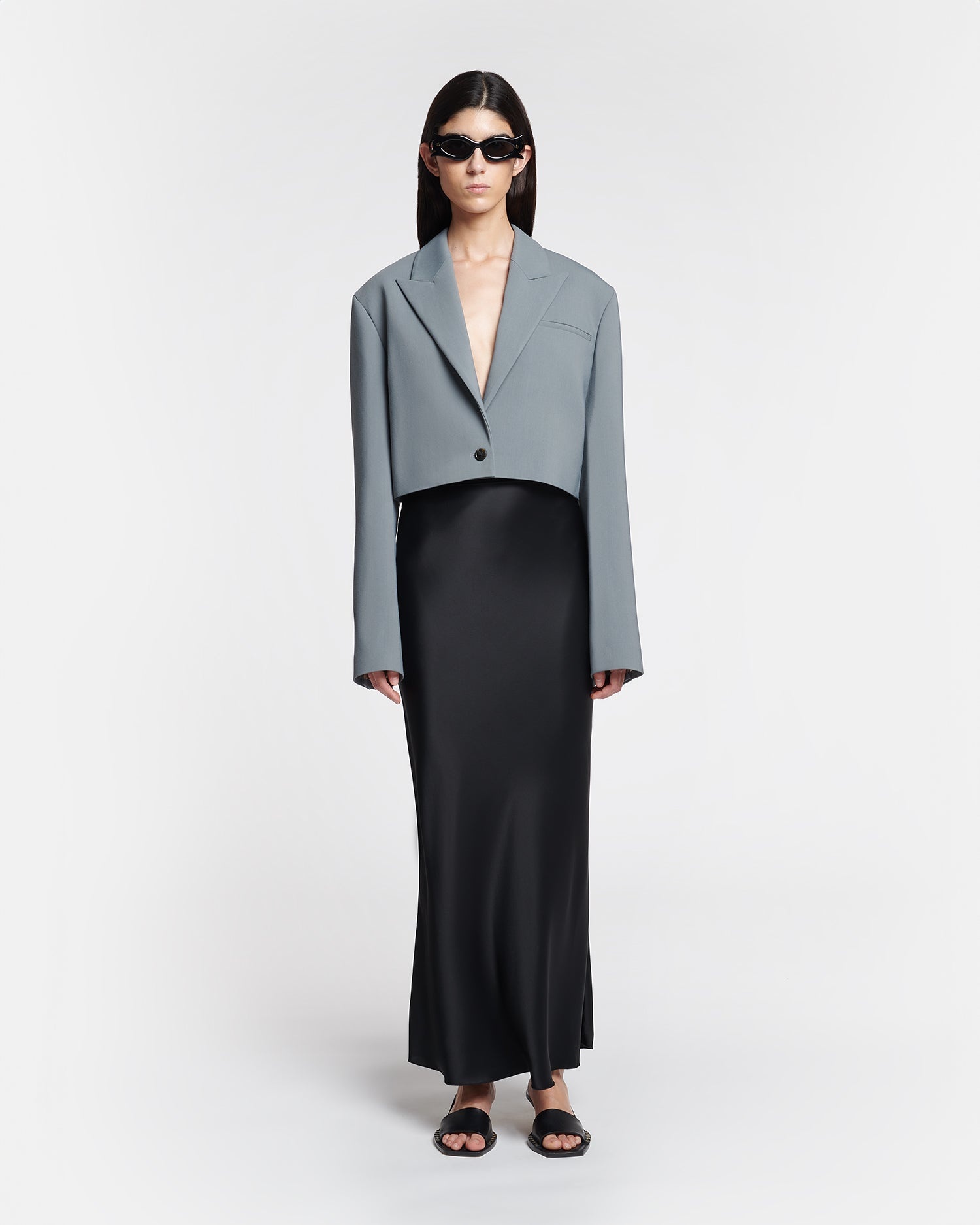 Cropped Blazer - 4