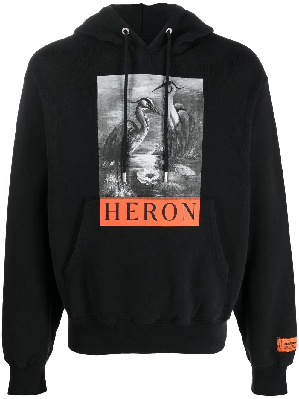 Halftone Heron hoodie - 1