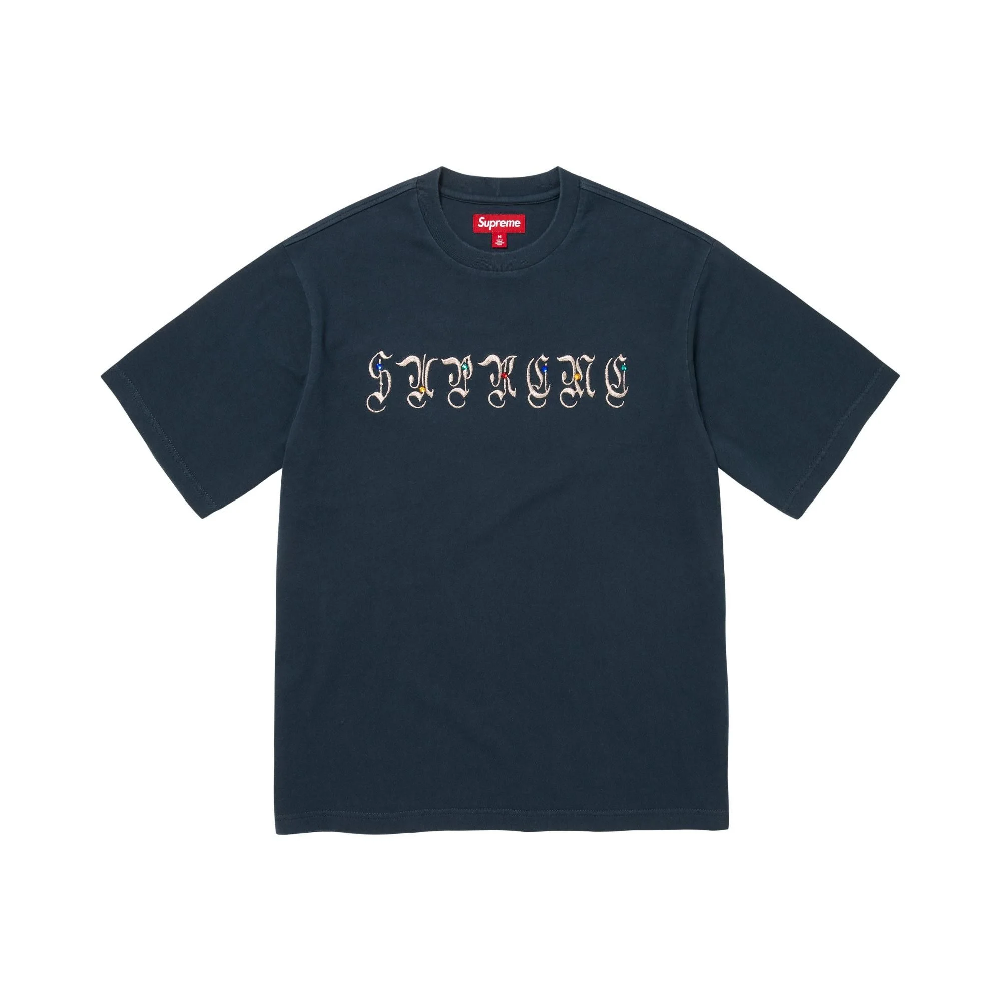 Supreme Aoi Gems Short-Sleeve Top 'Navy' - 1
