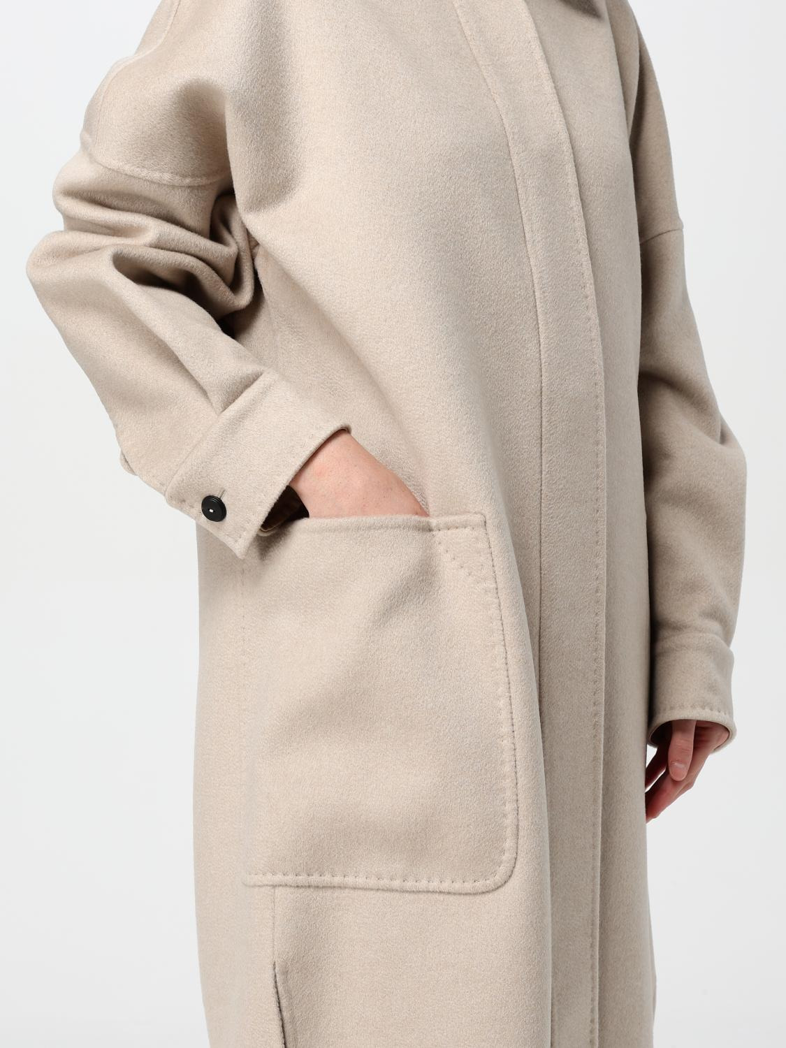 Max Mara Coat Woman Brown - 4