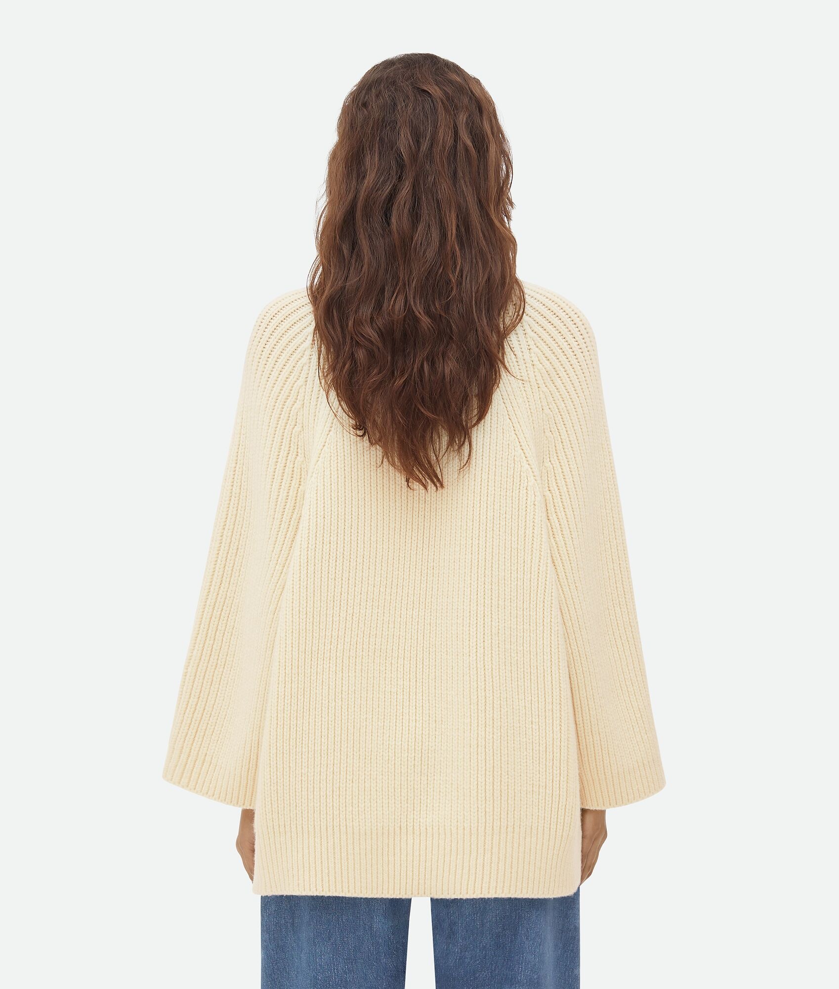 Oversized Wool Cashmere T-Shirt - 3