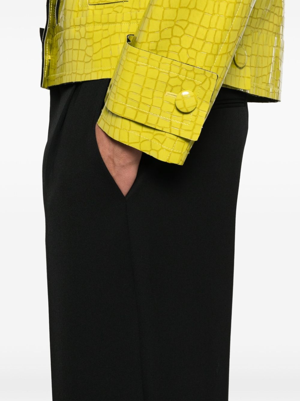 straight-leg trousers - 5