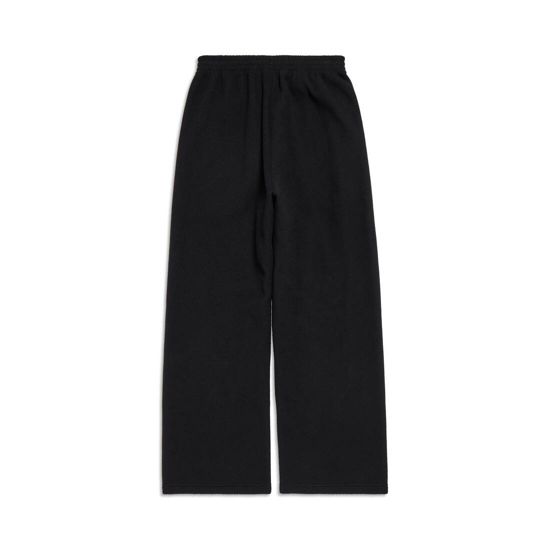 BALENCIAGA Political Campaign Baggy Sweatpants in Black REVERSIBLE