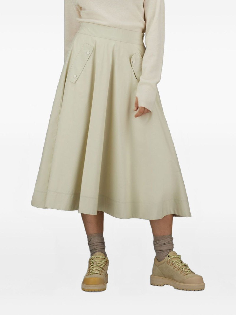 pleated pocket-detail skirt 1