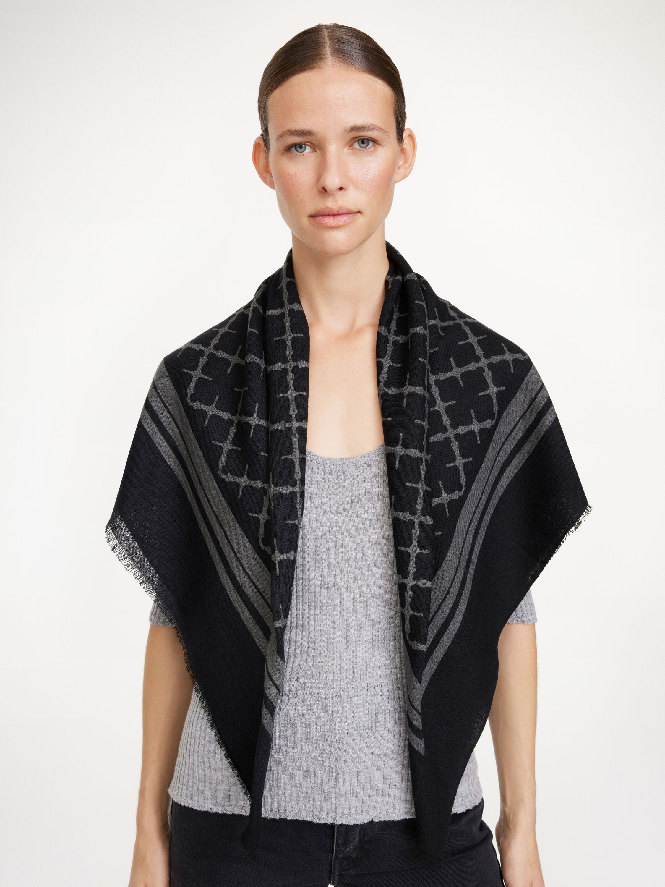 Cornelis wool scarf - 2