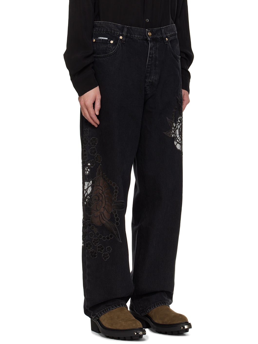Black Benz Jeans - 2
