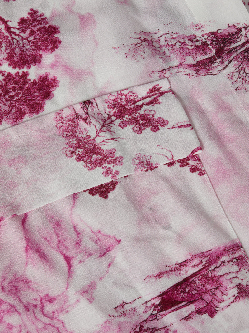 Cameron Silk Shirt Dress 5