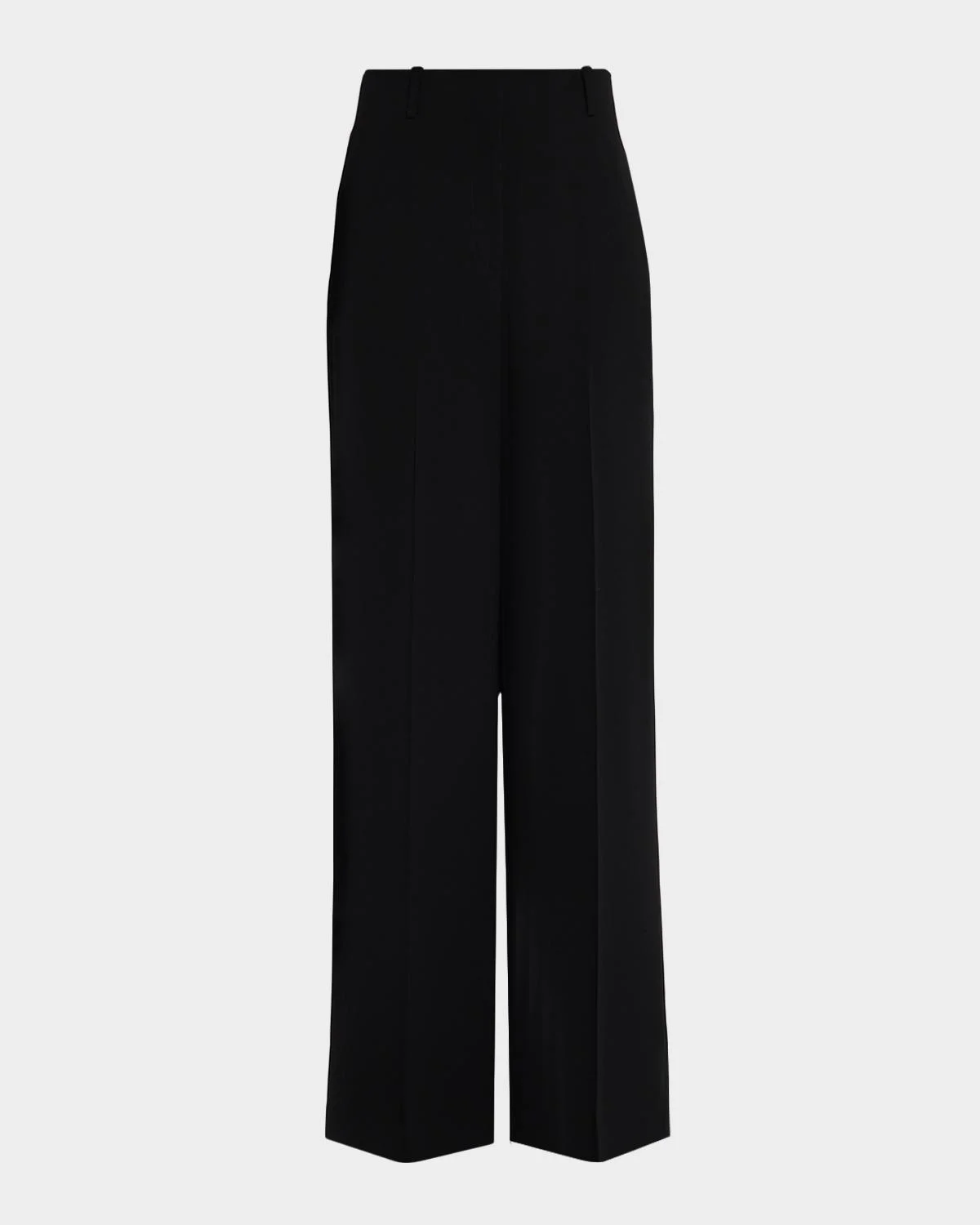 Thames Wide-Leg Crepe Pants - 1