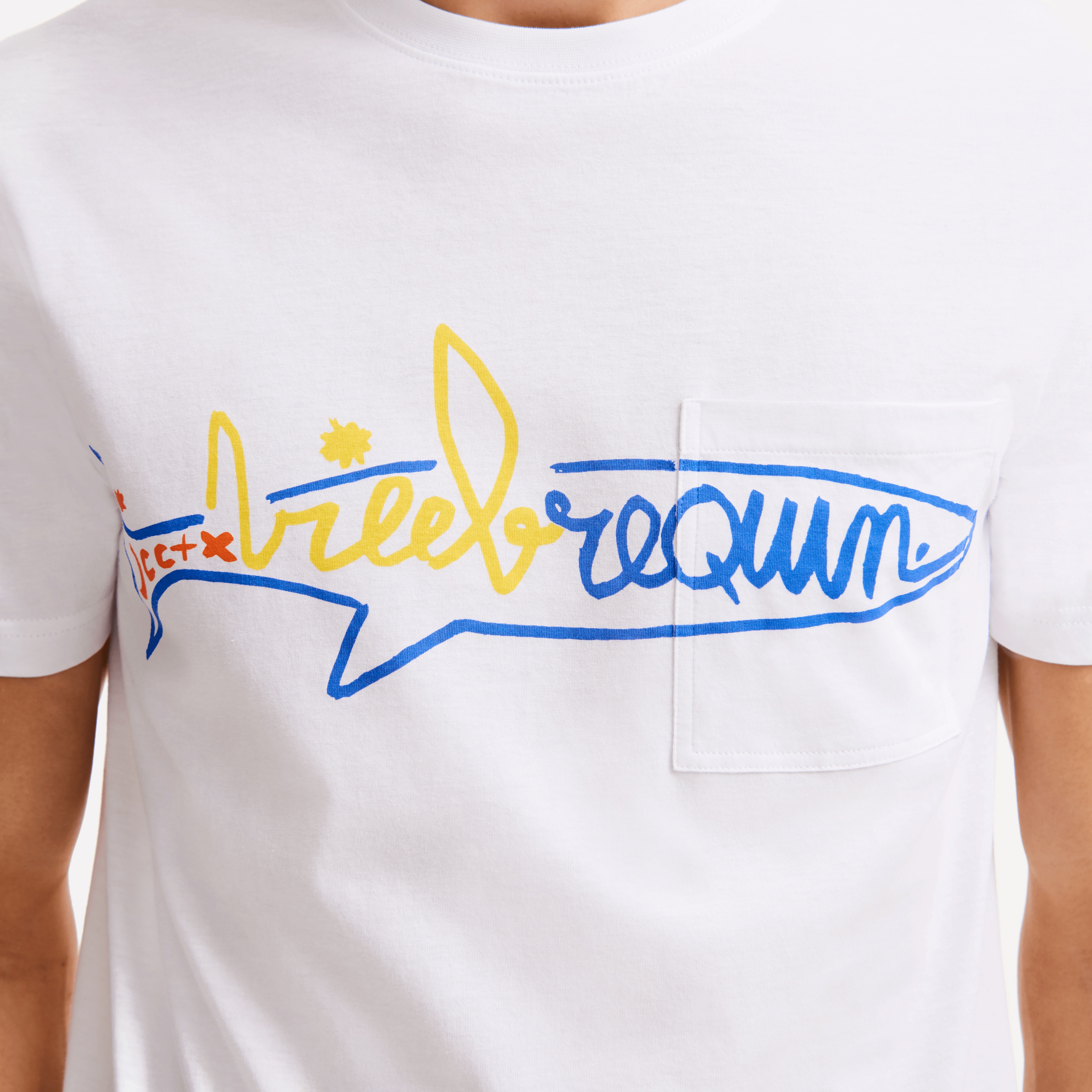 Men cotton t-shirt Vilebrequin Squale - Vilebrequin x JCC+ - Limited Edition - 4