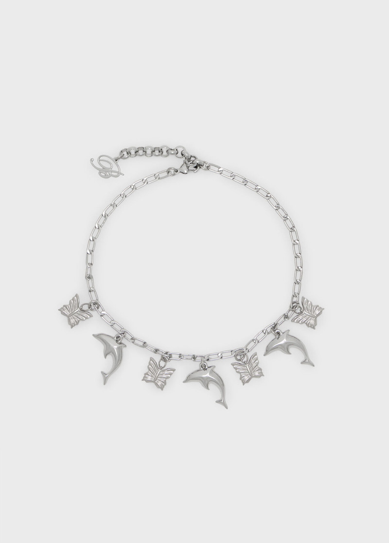 Blumarine METAL CHOKER WITH CHARMS outlook