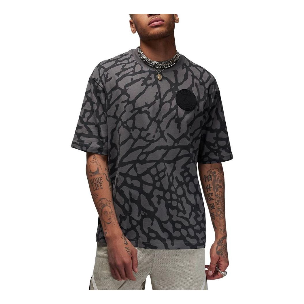 Air Jordan x Paris Saint-Germain Graphic T-Shirt 'Iron Grey' DZ2912-068 - 2
