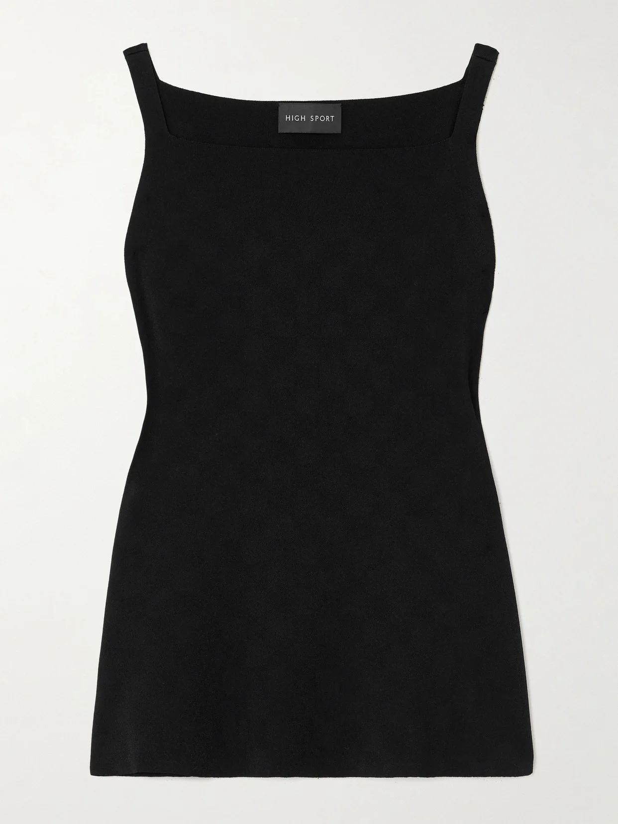 Asher Checked Jacquard-knit Top - 1