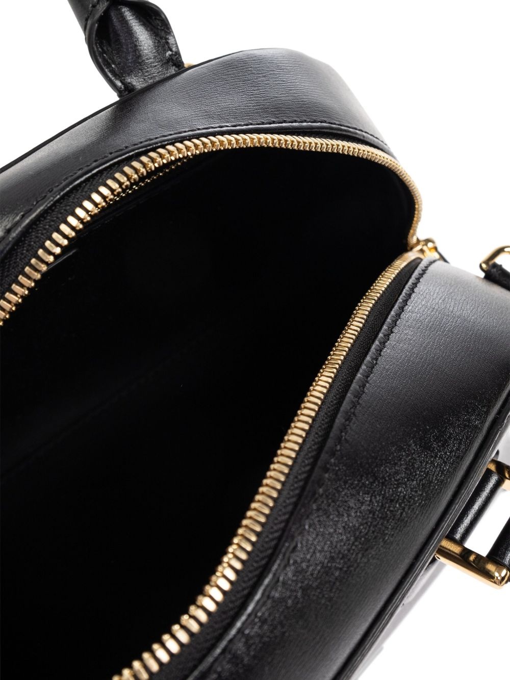 mini leather tote bag - 5