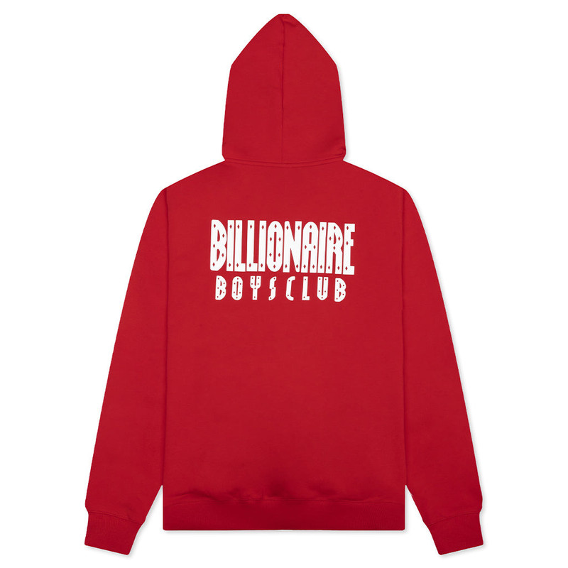 ASTRO ZIP HOODIE - RED 2