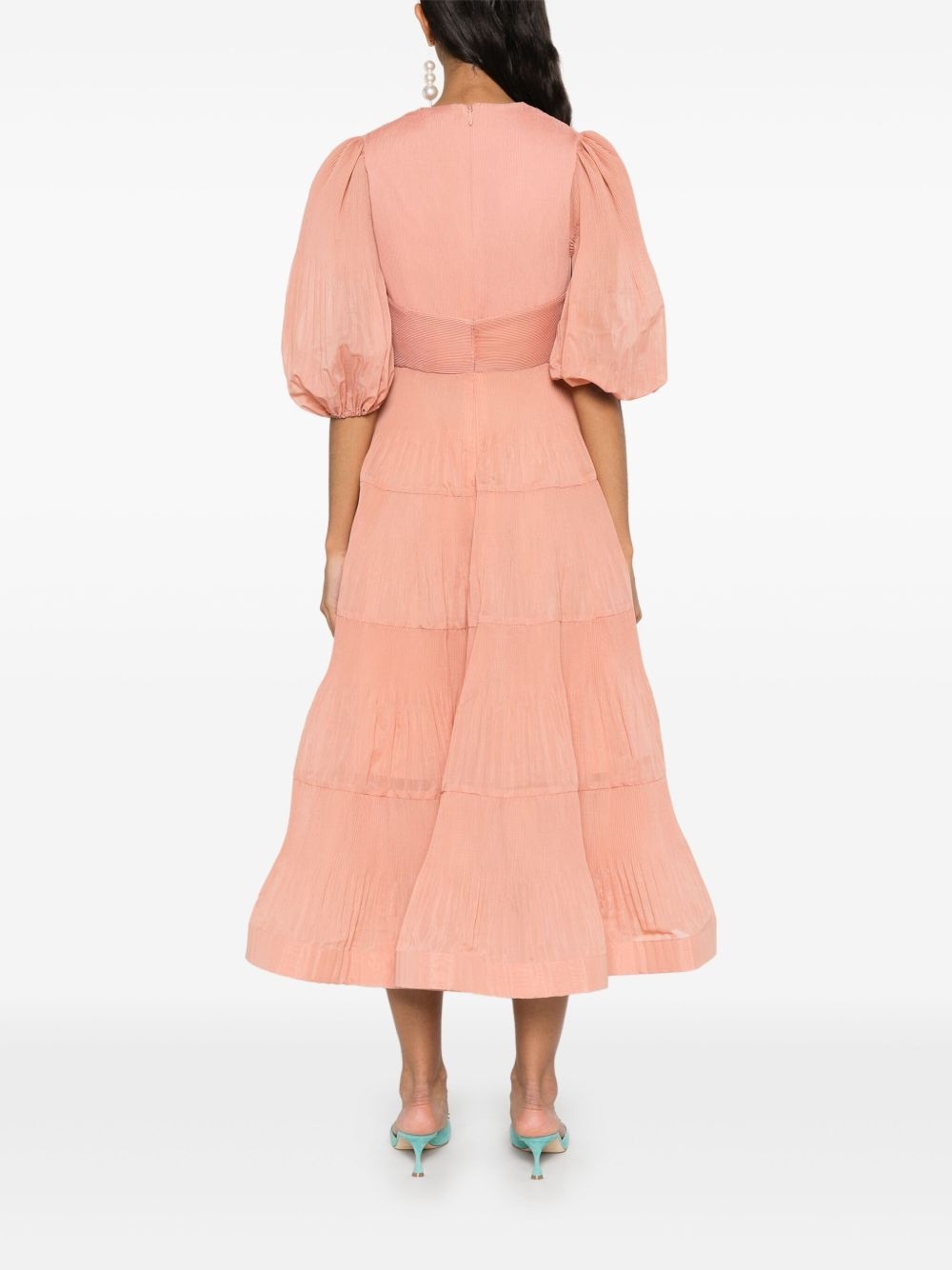 【Zimmermann】Ruffled pleated midi dress Zimmermann Ruffled pleated midi dress Zimmermann