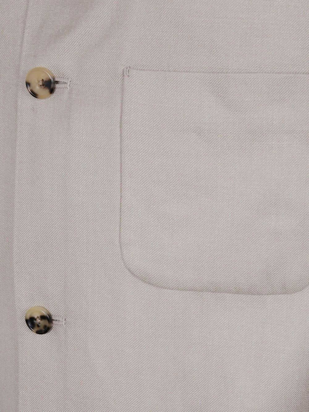 button-fastening patch-pocket jacket - 3