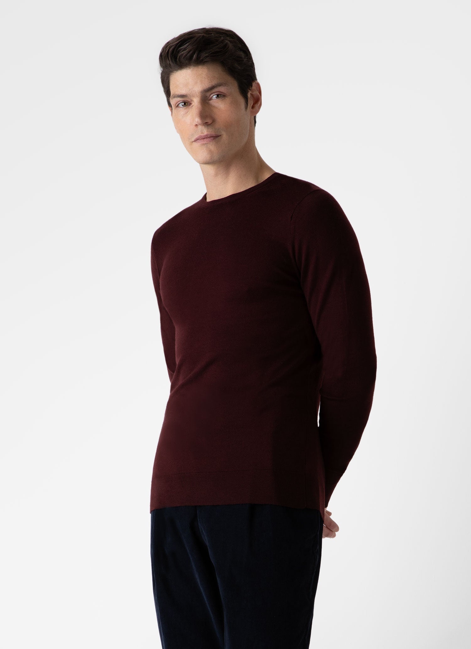 Fine Merino Wool Crew Neck - 2