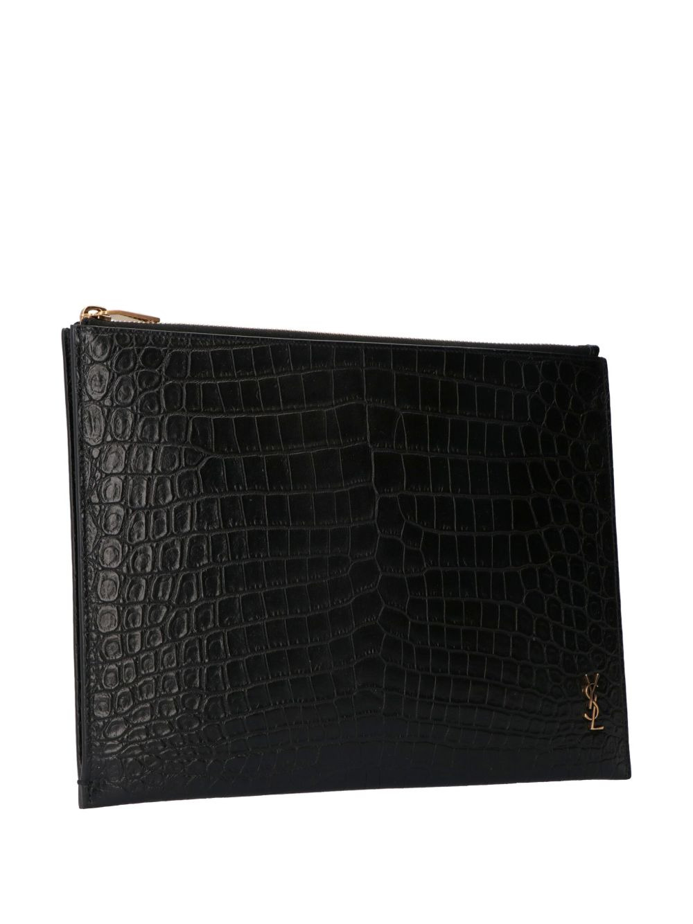Monogram embossed pouch - 2