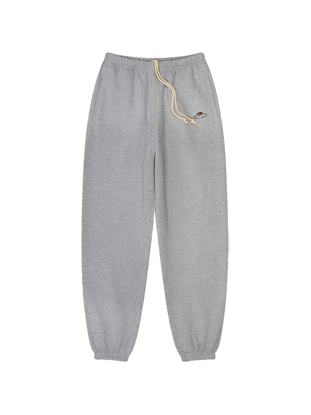 x Fruit Of The Loom logo-patch drawstring track pants - 1