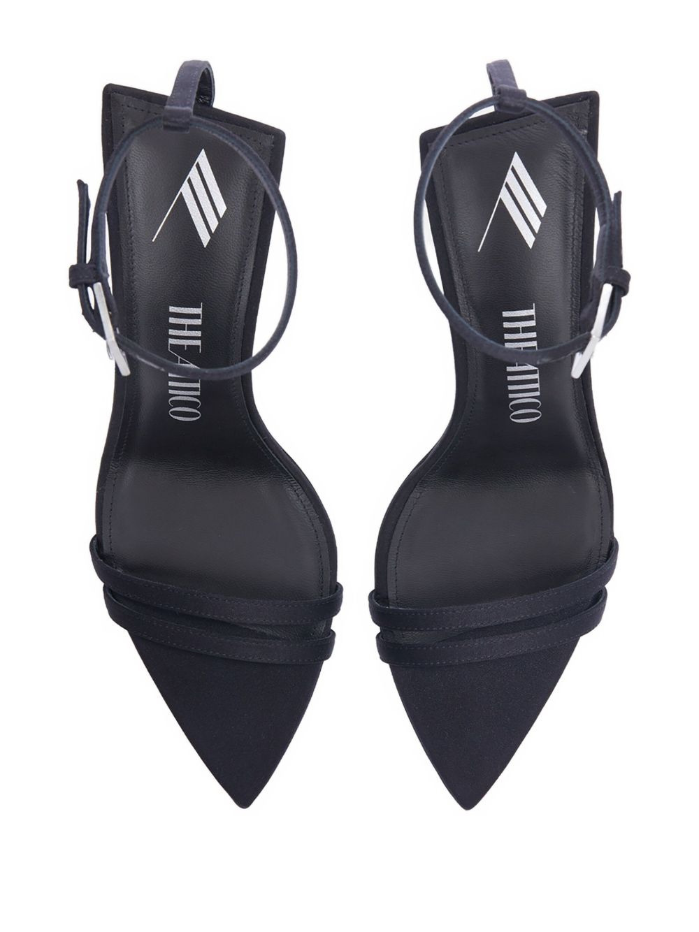 95mm ankle-strap pointed-toe sandals - 2