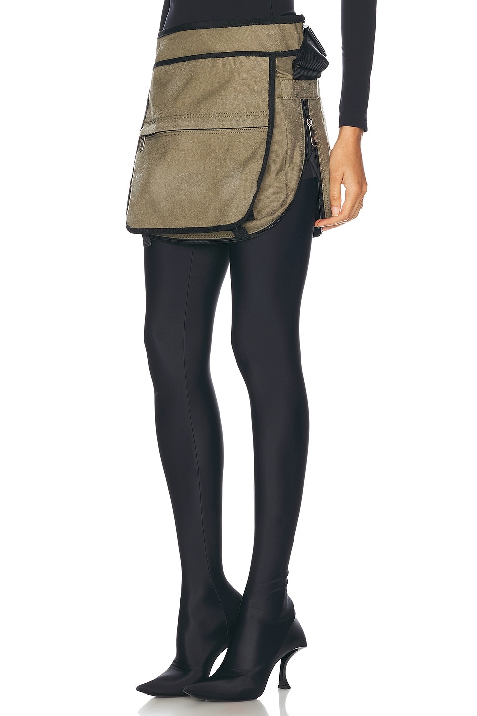 ミニスカート BALENCIAGA FW24 'Bag' mini skirt (809440TRO91 2942) BALENCIAGA Mini Bag Skirt | forward | REVERSIBLE
