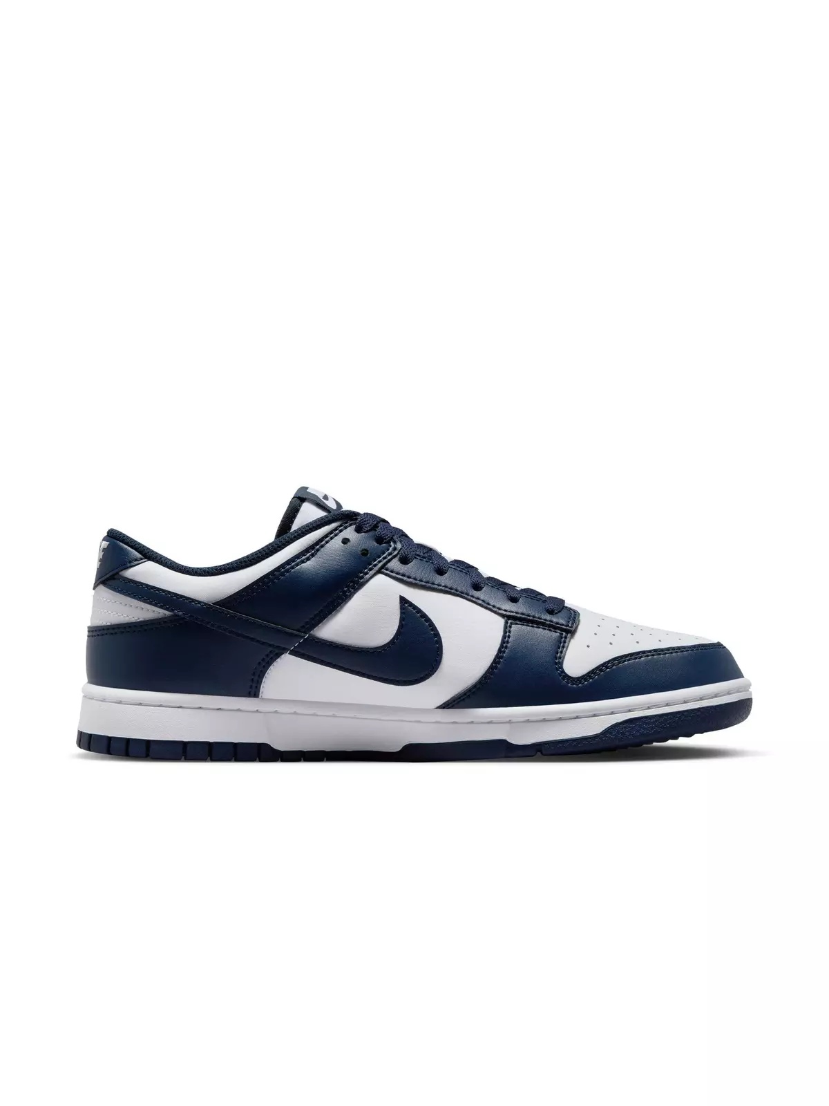 Dunk Low Retro "White/Midnight Navy" Men's Shoe - 2