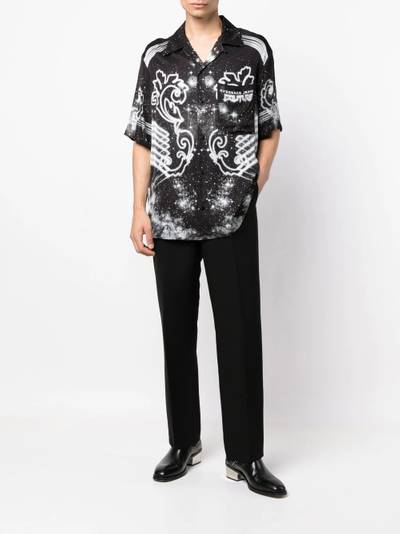 VERSACE JEANS COUTURE galaxy baroque-print shirt outlook