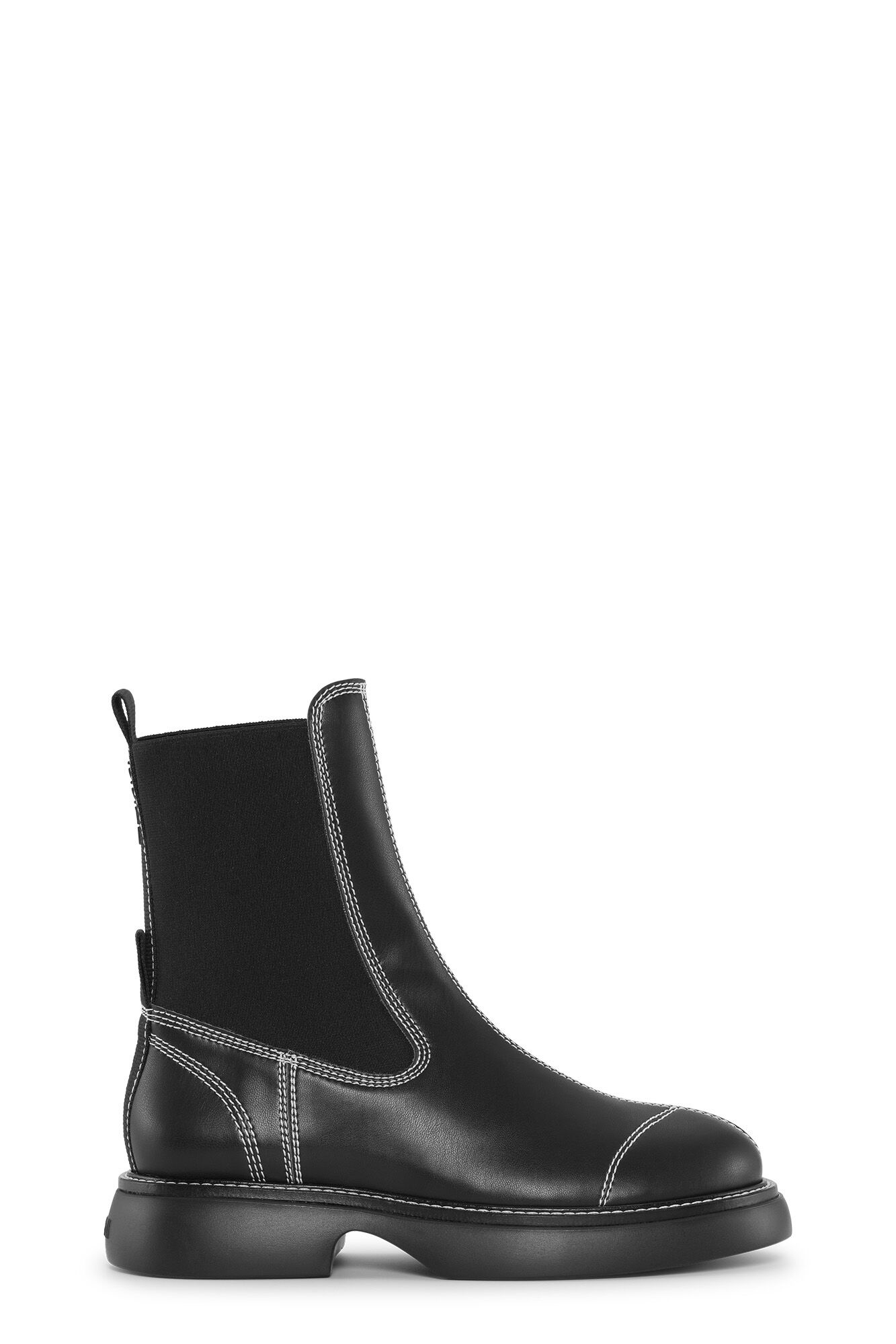 EVA BLACK EVERYDAY MID CHELSEA BOOTS - 1