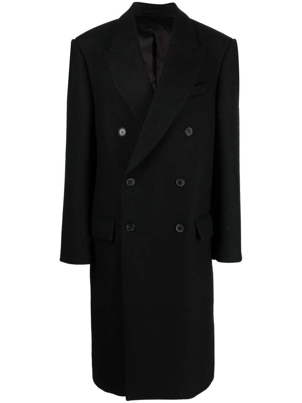 x Hailey Bieber virgin wool coat - 1