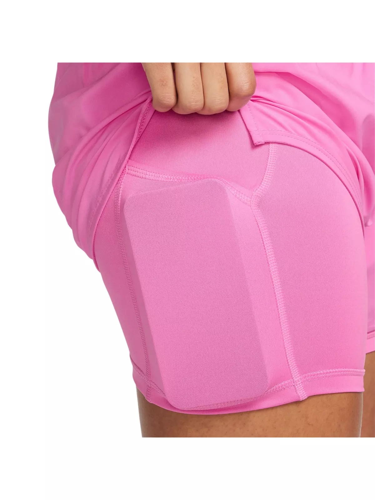 Women's One Dri-FIT High-Waisted 3" 2-in-1 Shorts -Pink - 5