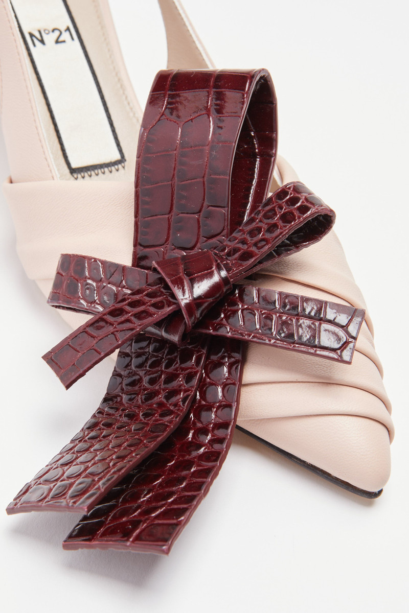 SLINGBACK WITH BOW 4