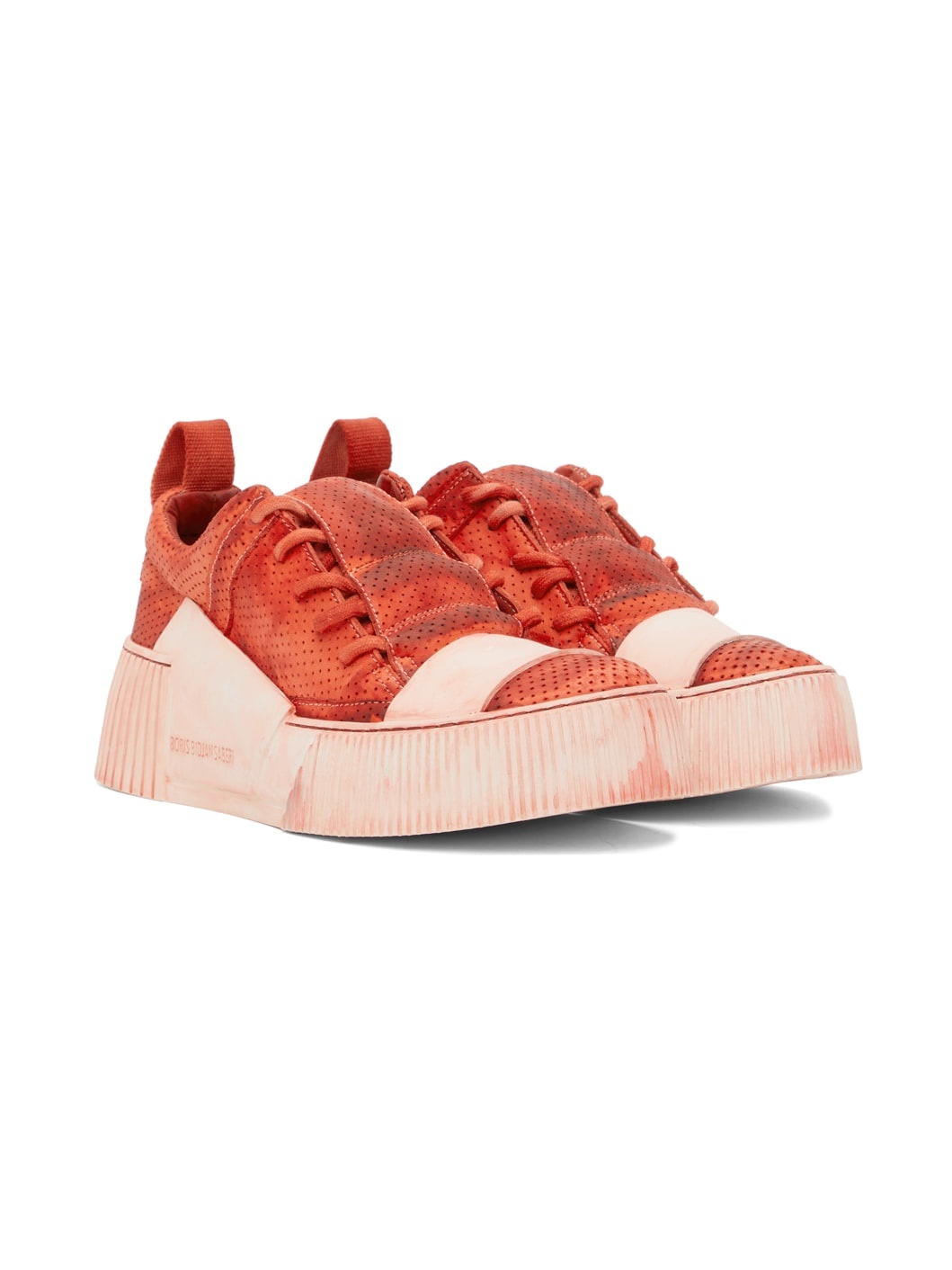 SSENSE Exclusive Red Bamba 2.1 Sneakers - 4