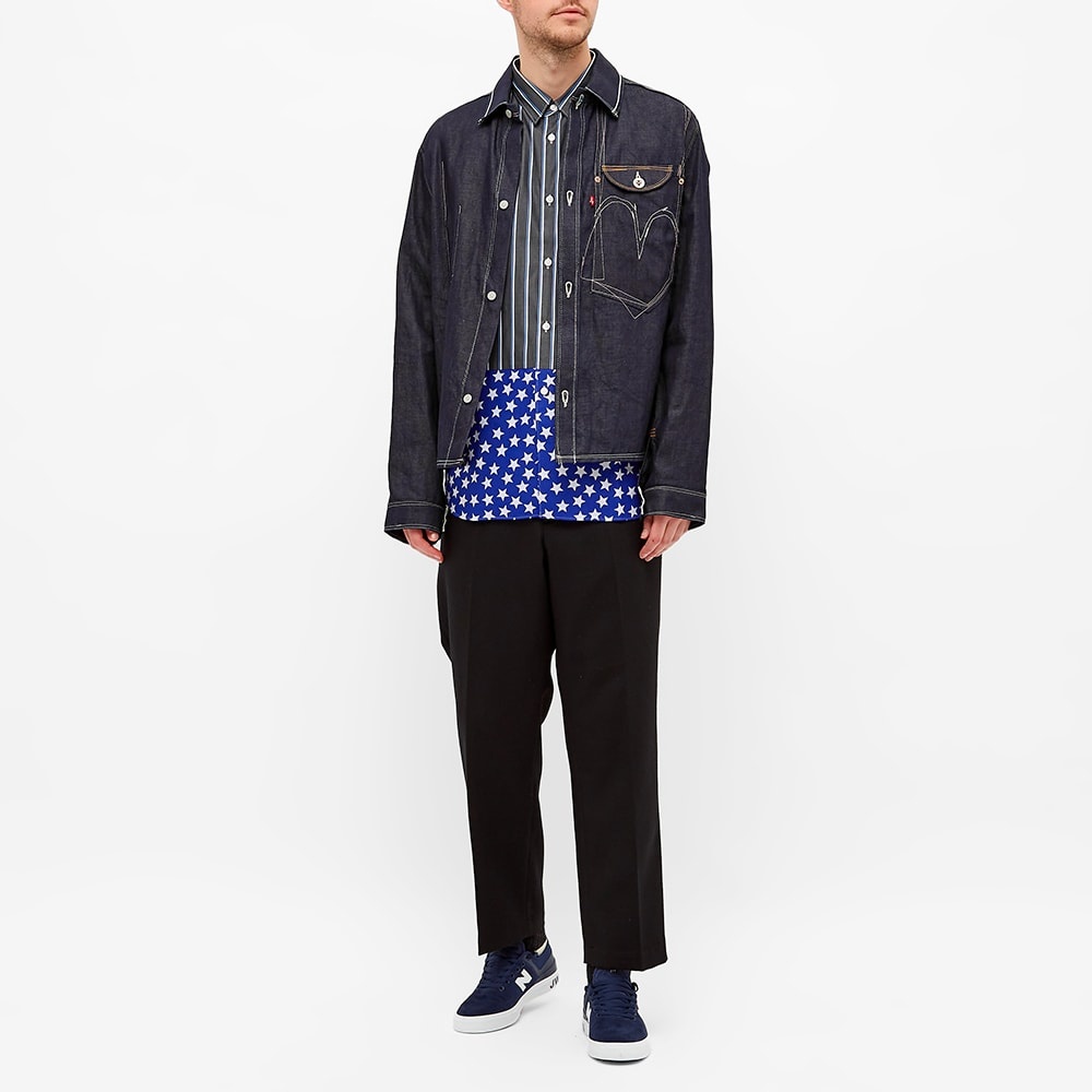 Comme des Garcons Homme Plus Stars Hem Shirt - 6