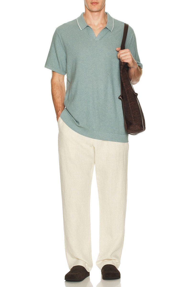 Marine Layer Greyson Sweater Polo outlook