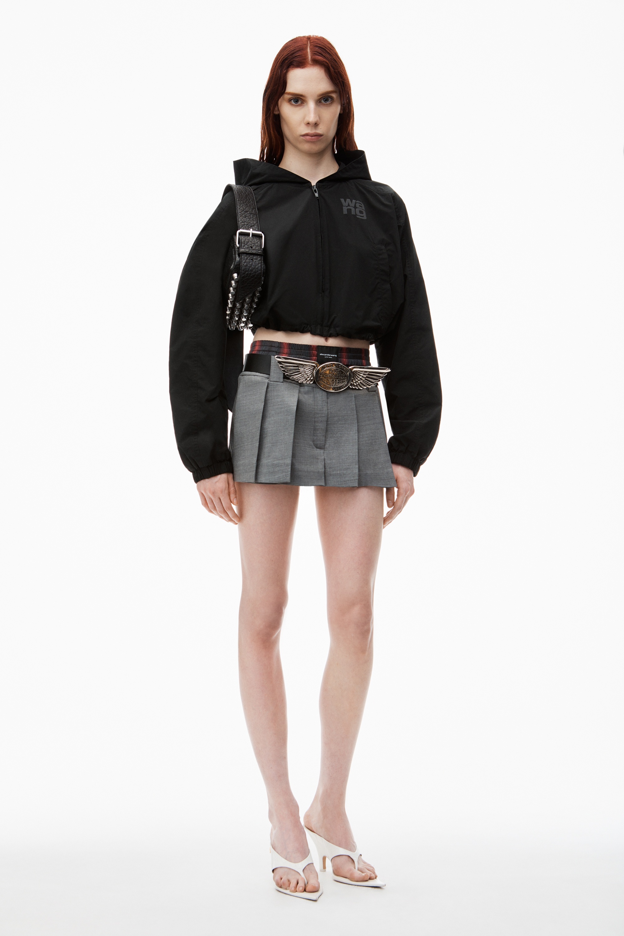 Logo Cropped Bomber Jacket - 2