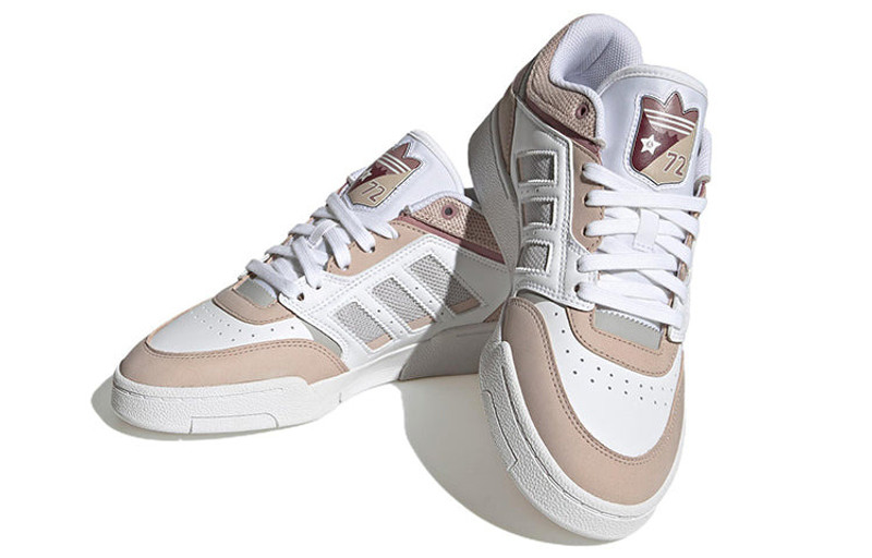 (WMNS) adidas originals Drop Step 'White Grey Brown' IE1835 3