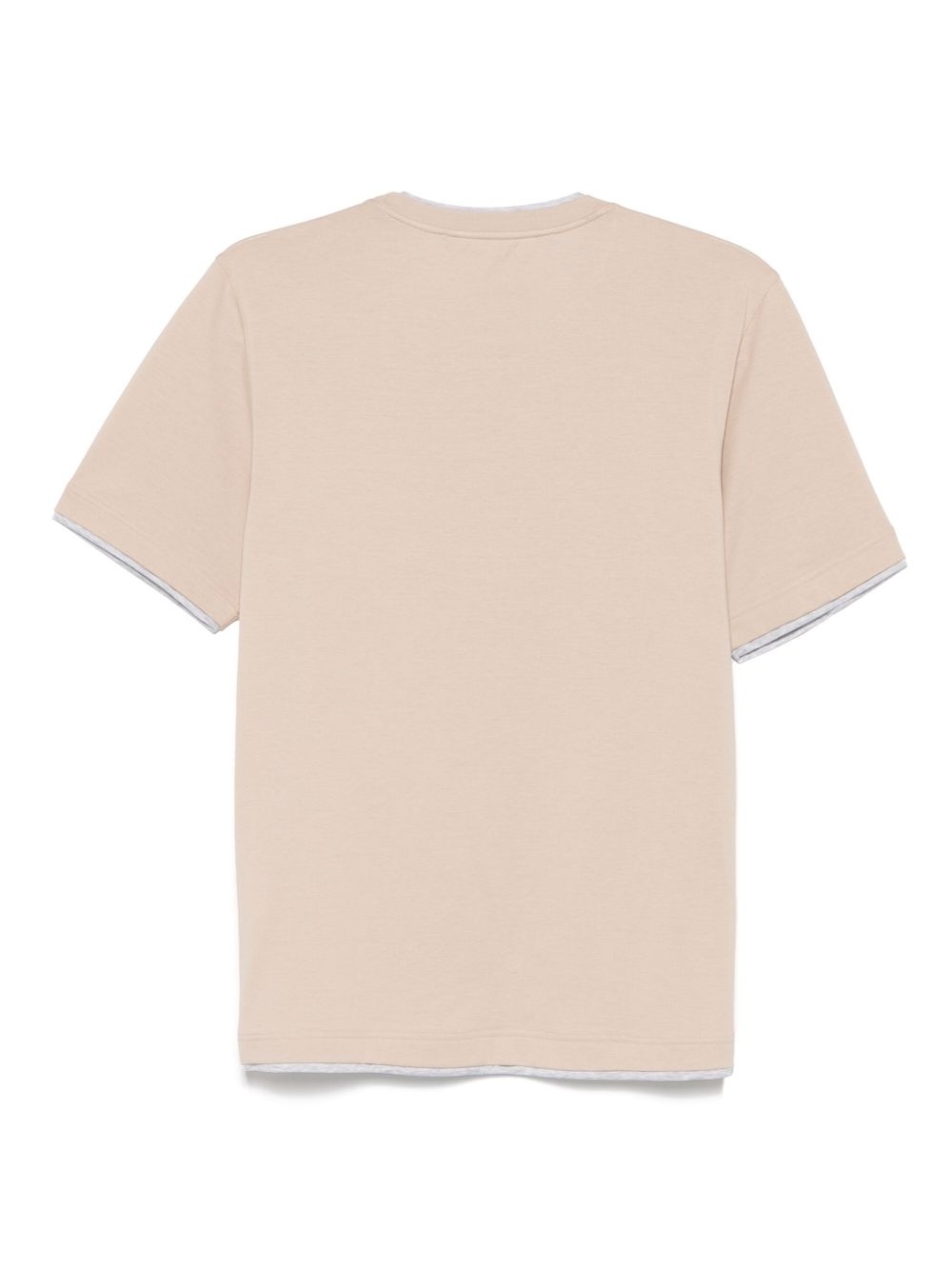 layered-detail T-shirt - 2