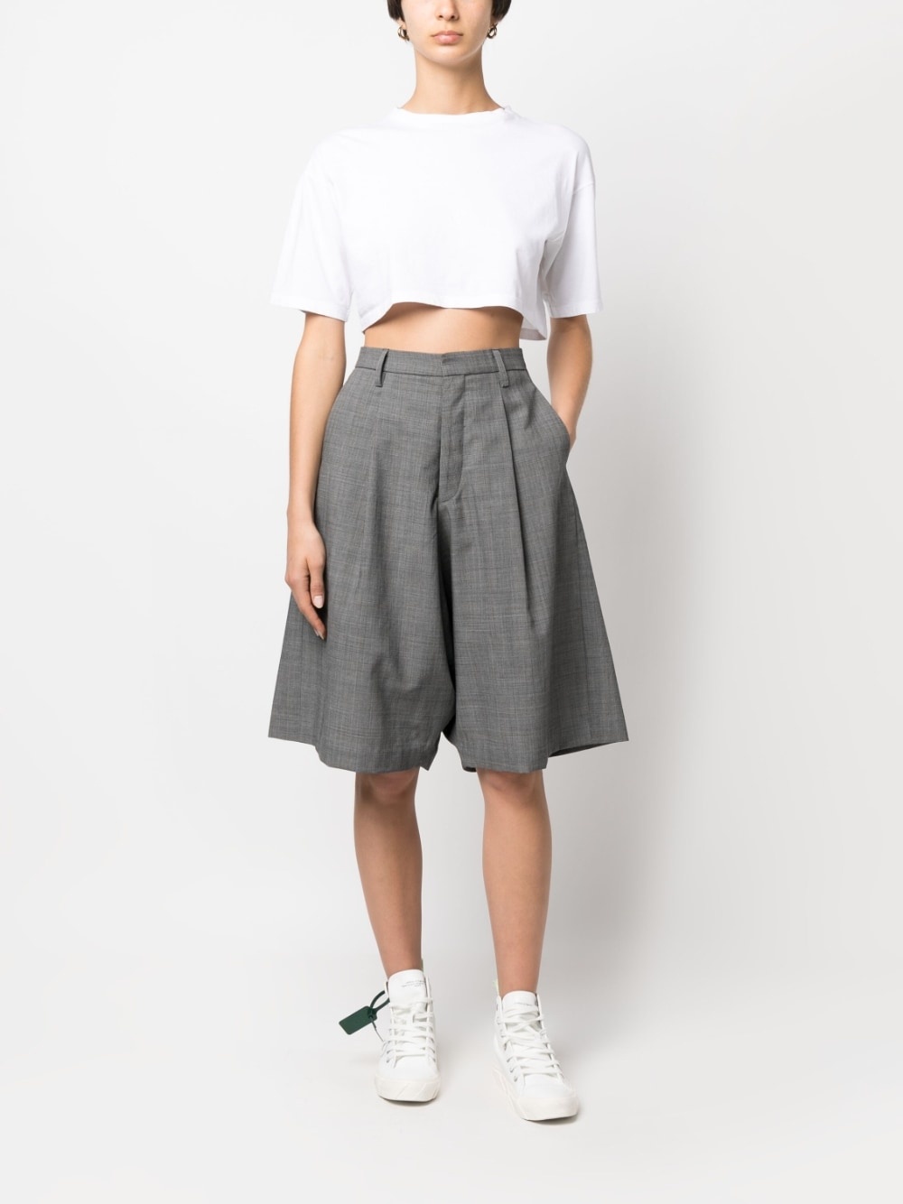 tailored knee-length shorts - 2