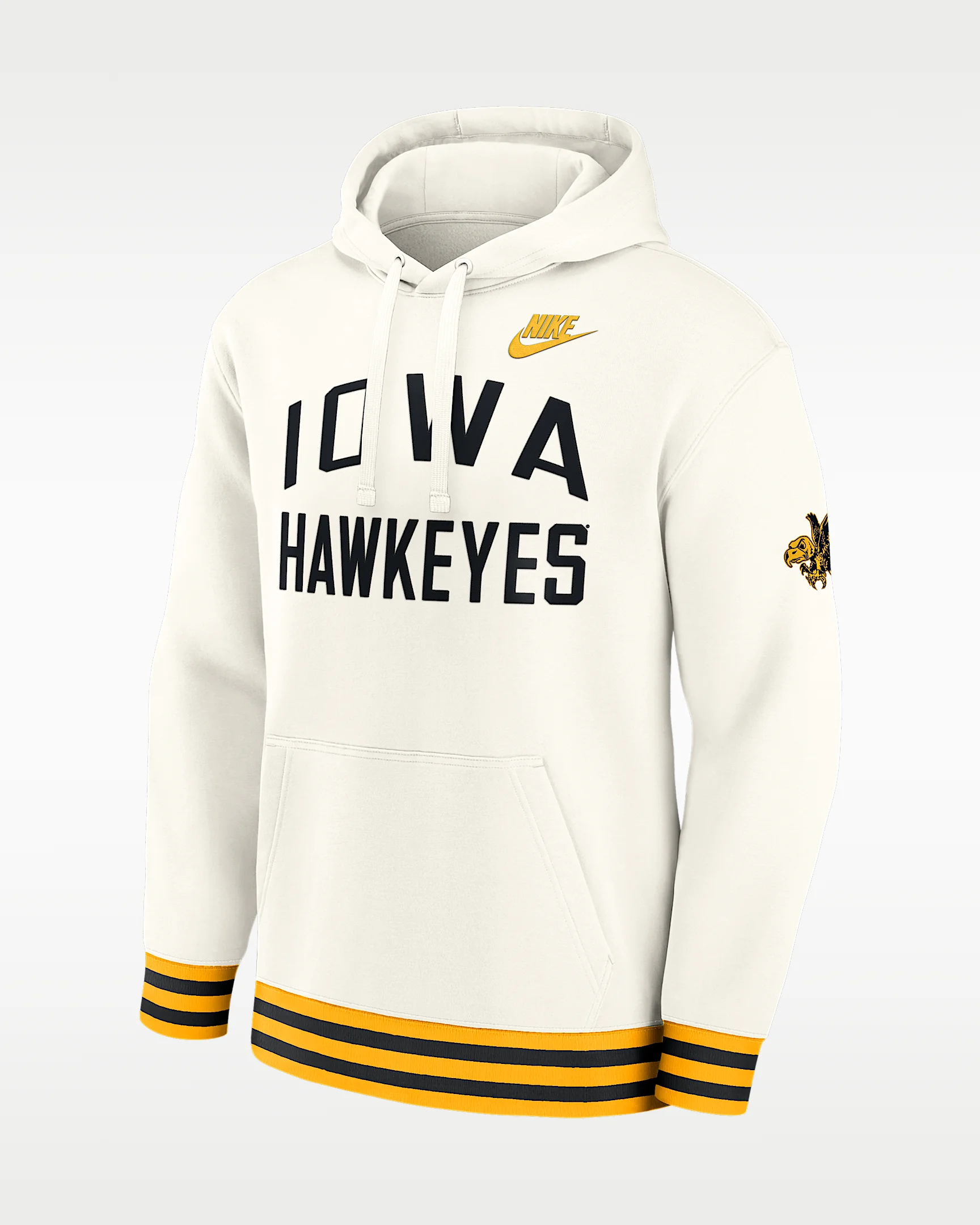 Iowa Legacy Men's Nike College Pullover Hoodie - 1