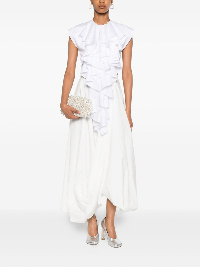 VIKTOR & ROLF Jabot ruffle top outlook