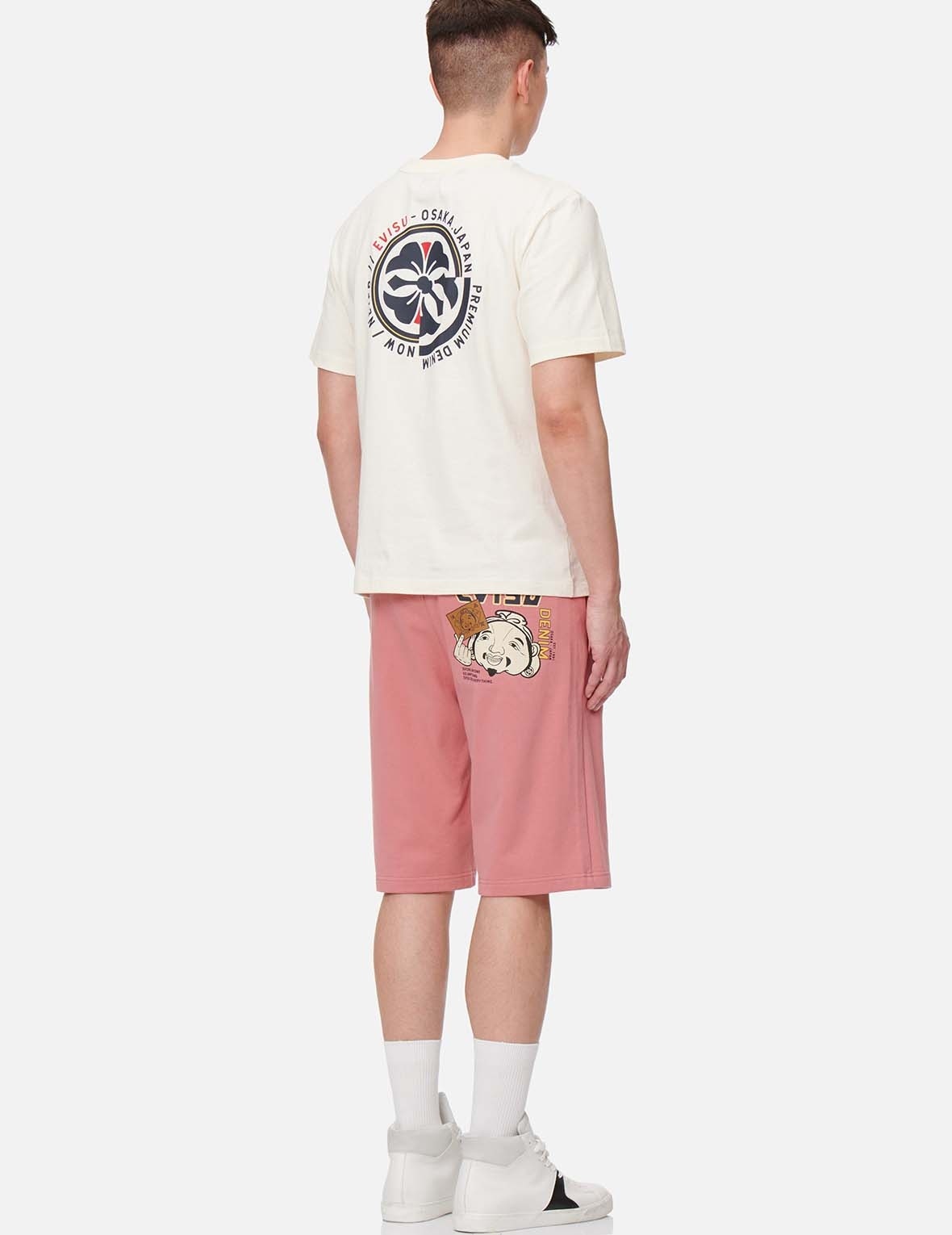 GODHEAD PRINT SWEAT SHORTS - 5