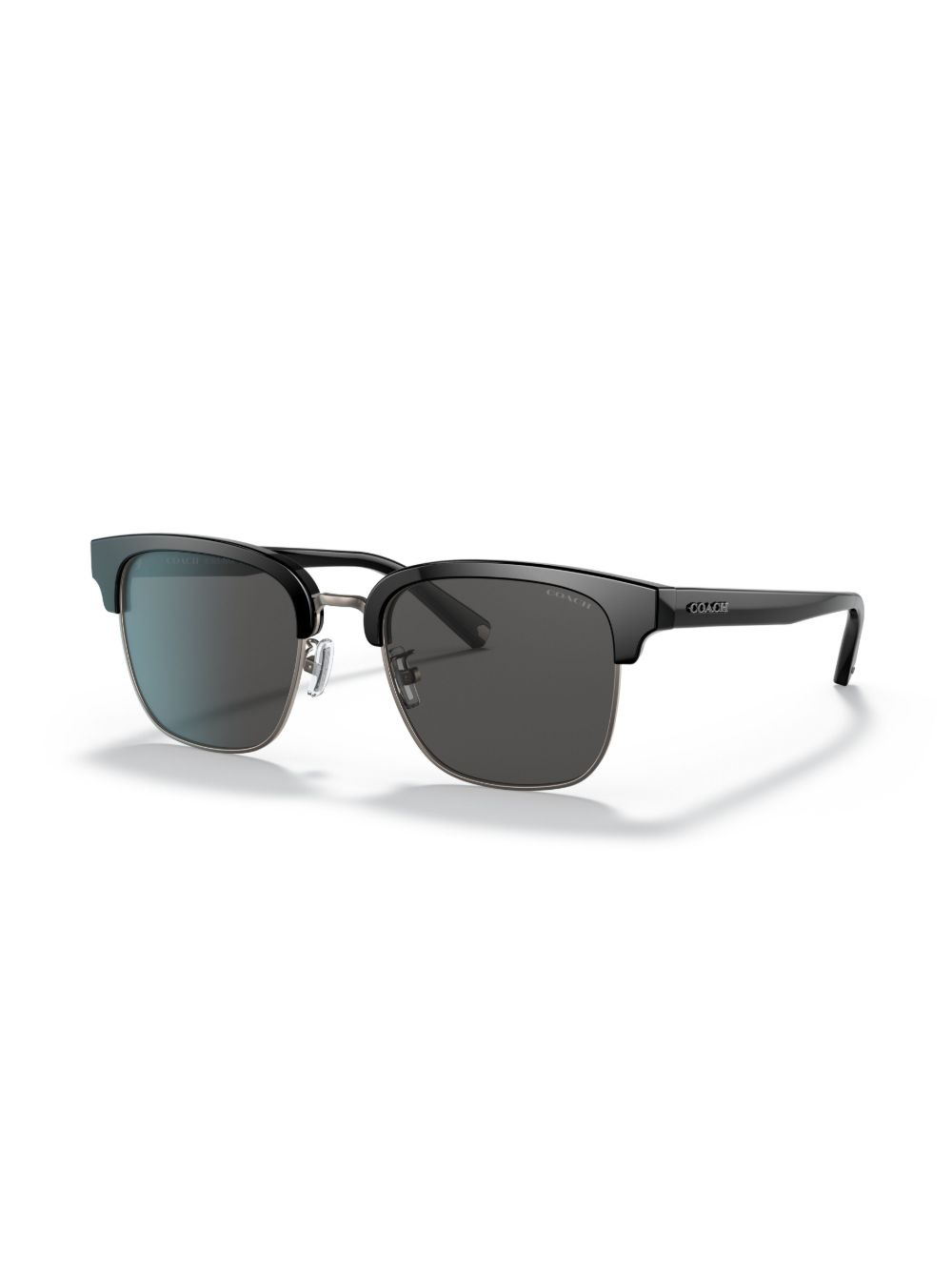 logo-plaque sunglasses - 2