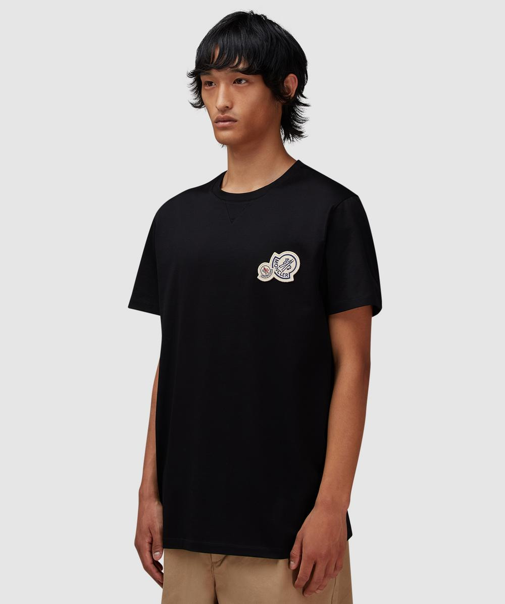 Double logo patch t-shirt - 2