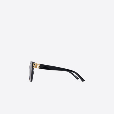 BALENCIAGA Women's Dynasty Square Sunglasses in Black outlook