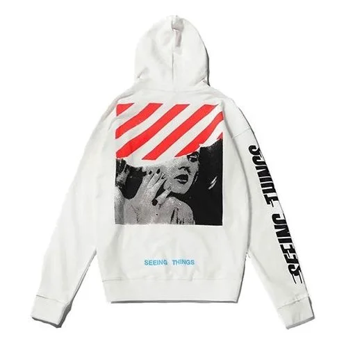 Off-White Photocopy Hooded Sweatshirt 'White' OMBB009F171920470188 - 1
