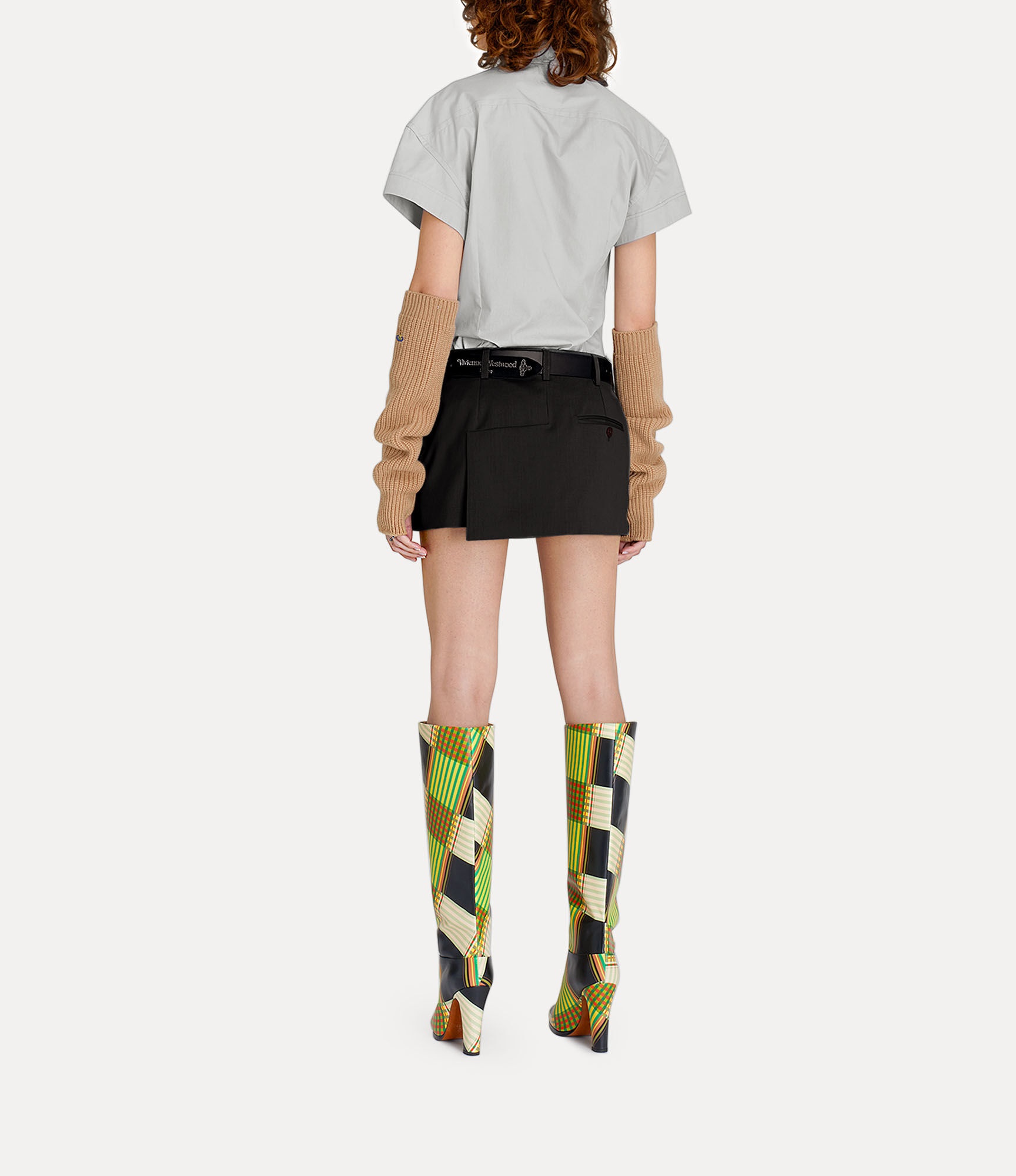 FOAM TAILORED SKIRT - 3