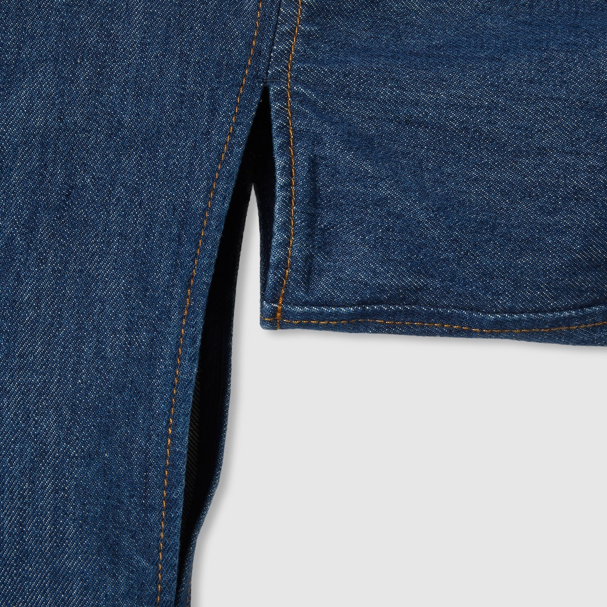 Embroidered denim shirt - 8